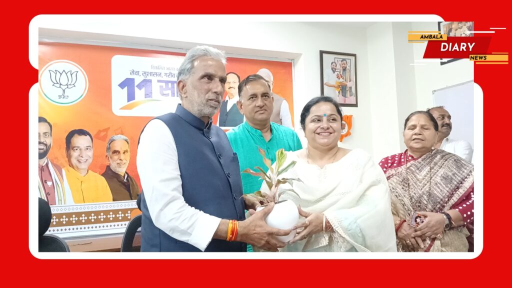 प्रधानमंत्री मोदी सरकार के 11 साल पूरे: अंबाला पहुंचे केंद्रीय मंत्री कृष्णपाल गुज्जर, गिनाईं उपलब्धियां 1 2222 3.1.1