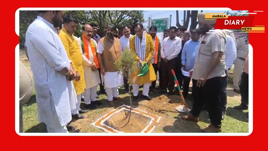 मोदी सरकार के 11 साल: अंबाला में संकल्प सिद्ध कार्यशाला, भाजपा नेताओं ने किया पौधारोपणभाजपा ने हर वर्ग के लिए किया काम, अब बारी पर्यावरण की: मोहनलाल बडोली 17 22 2.3.1