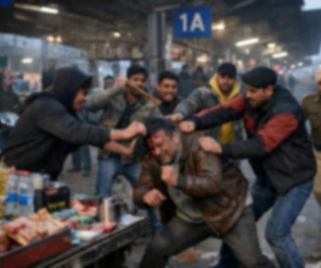 अम्बाला कैंट रेलवे स्टेशन पर ठेला संचालक से मारपीट, जान से मारने की धमकी; 1 नामज़द समेत 8 पर केस दर्ज 2 2