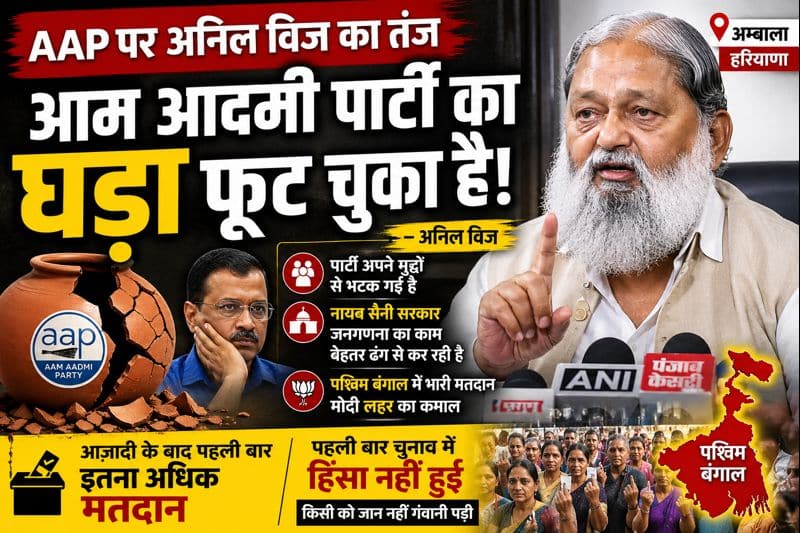 AAP को बड़ा झटका: 7 सांसद भाजपा में शामिल, बोले अनिल विज – “घड़ा फूट चुका है” 1 38d0c279 21c9 40ca a621 96fa72810cf1 md