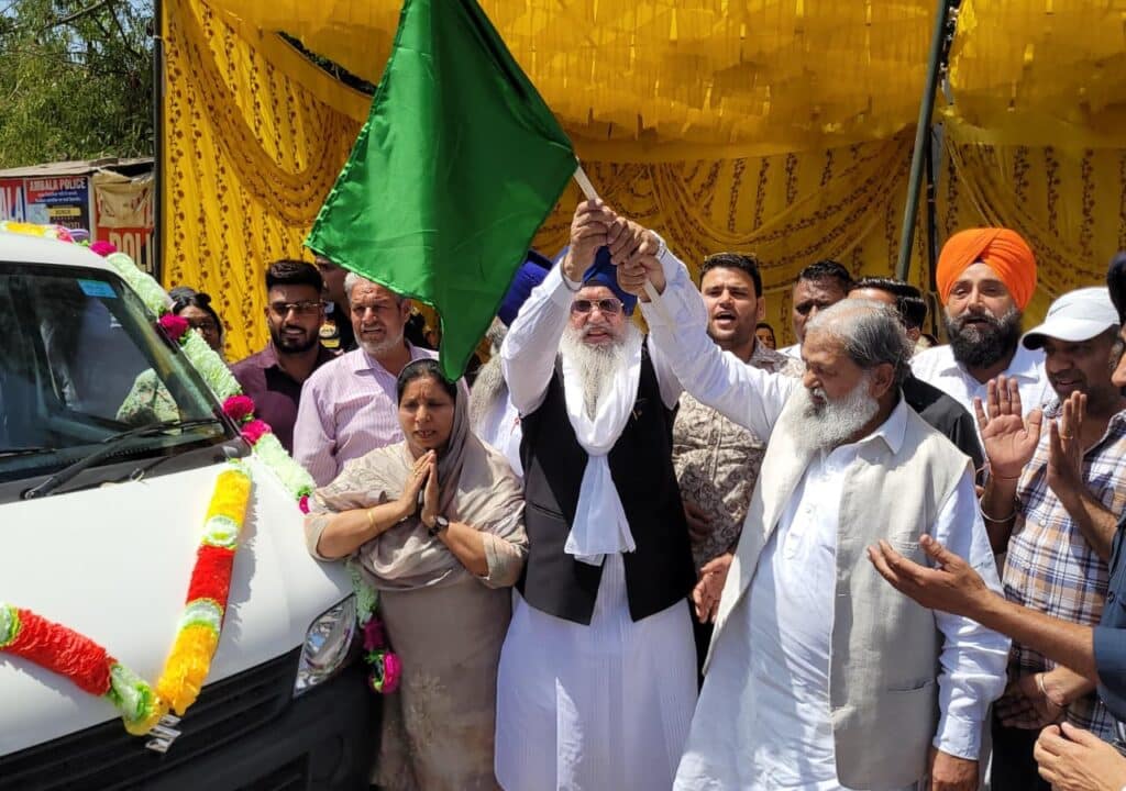 ऊर्जा मंत्री Anil Vij ने संगत सेवा वैन को दिखाई हरी झंडी, फ्री लंगर सेवा भी शुरू 1 WhatsApp Image 2026 04 26 at 4.43.55 PM
