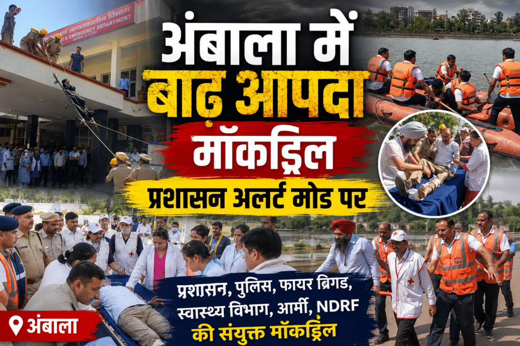 अंबाला में बाढ़ आपदा से निपटने के लिए मॉकड्रिल, प्रशासन ने परखी तैयारियां 1 ChatGPT Image May 14 2026 11 20 14 AM
